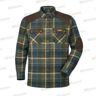 Camicia Scozzese Verde